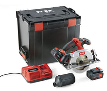 Load image into Gallery viewer, Circular Saw Set Brushless Cordless, 2 X 5.0Ah Batteries and Charger - FLEX
