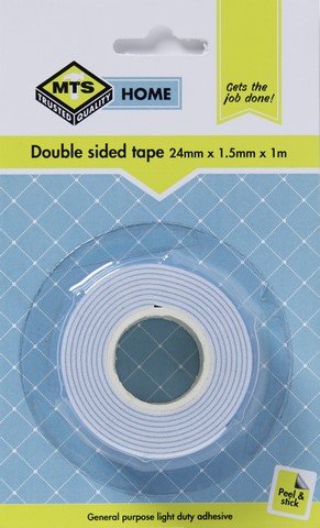 Mts Double Sided Tape 24mm x1.5mm x 1m