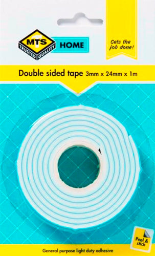 Mts Double Sided Tape 3.0mm x24mm x 1m