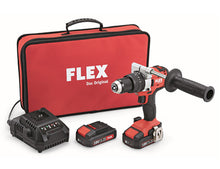 Load image into Gallery viewer, Cordless drill set 18v Flex