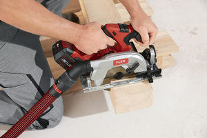 Circular Saw Set Brushless Cordless, 2 X 5.0Ah Batteries and Charger - FLEX