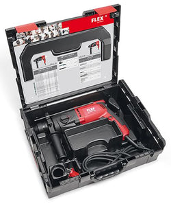 22mm Rotary Hand Drill Corded in carry case -Flex