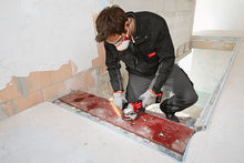 Load image into Gallery viewer, Man working with Cordless Angle Grinder -Flex