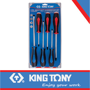 Screwdriver Sets Go Thru 6pcs -KING TONY