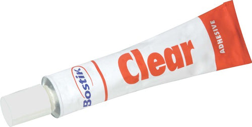 Tube bostik clear adhesive 25ml