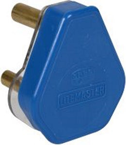 Plug Top Plastic Blue 16A -MTS