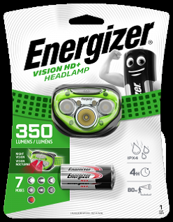 Energiszer head lamp 350 lumens