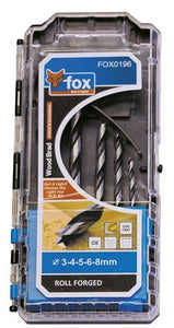 Drill Bit Set 5 piece Wood  Fox Brand