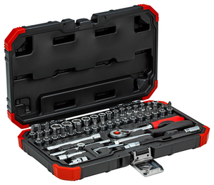 GEDORE Socket Set 4-14mm 1/4" 46 Piece