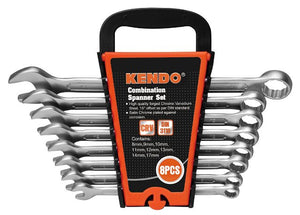 Wrench-Set Combination Spanner 8 Piece  - Kendo