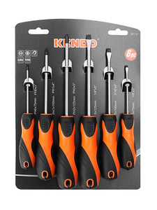 Screwdriver Sets Slotted/Phillips 6pcs -KENDO