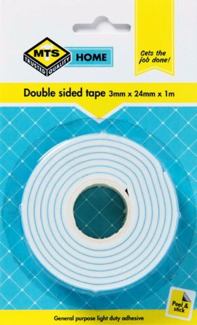 Mts Double Sided Tape 3.0mm x24mm x 1m