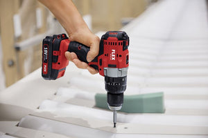 Hand Holding Cordless Drill 18v Flex