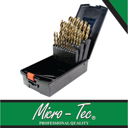 Drill Bit Set 25 piece Cobalt Micro Tec