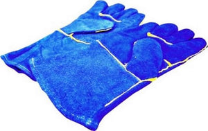 Welders glove blue